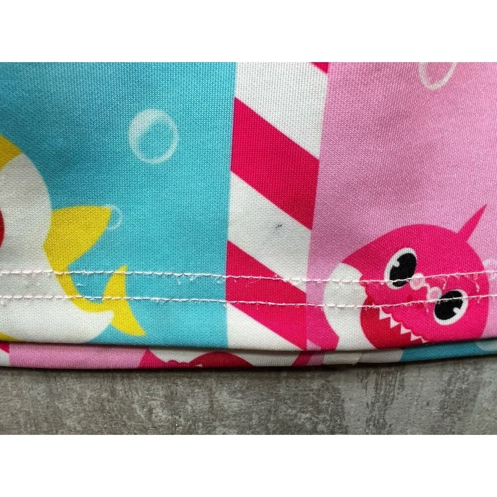 Los Angles Boutique Toddler Girls Summer BABY SHARK Sundress Cute Party Casual 5